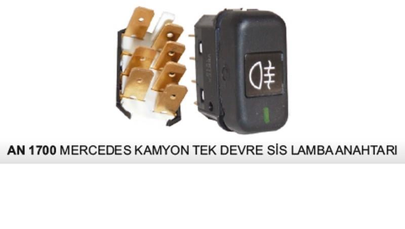 SİS ANAHTARI (7 FİŞ) TEK DEVRE MERCEDES KAMYON 2521