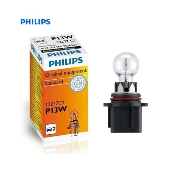PHILIPS 12V GÜNDÜZ SÜRÜŞ AMPULÜ SOKETLİ P13W (PG18.5d-1)
