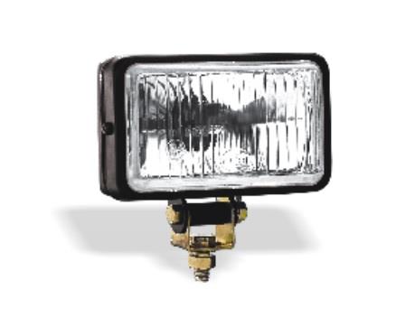 12V DİKDÖRTGEN SİS LAMBASI METAL BEYAZ (AMPULLÜ)