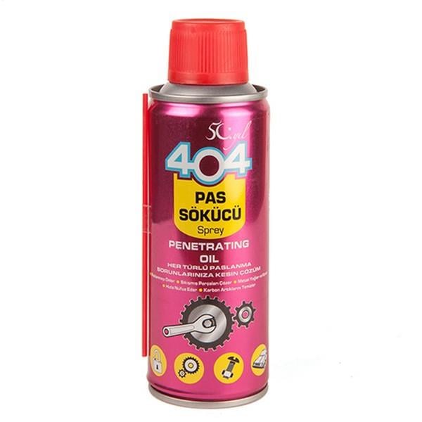 404 PAS SÖKÜCÜ,YAĞLAYICI SPREY 400 ml
