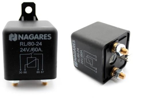 NAGARES 24V RÖLE 80 A (BÜYÜK TİP)