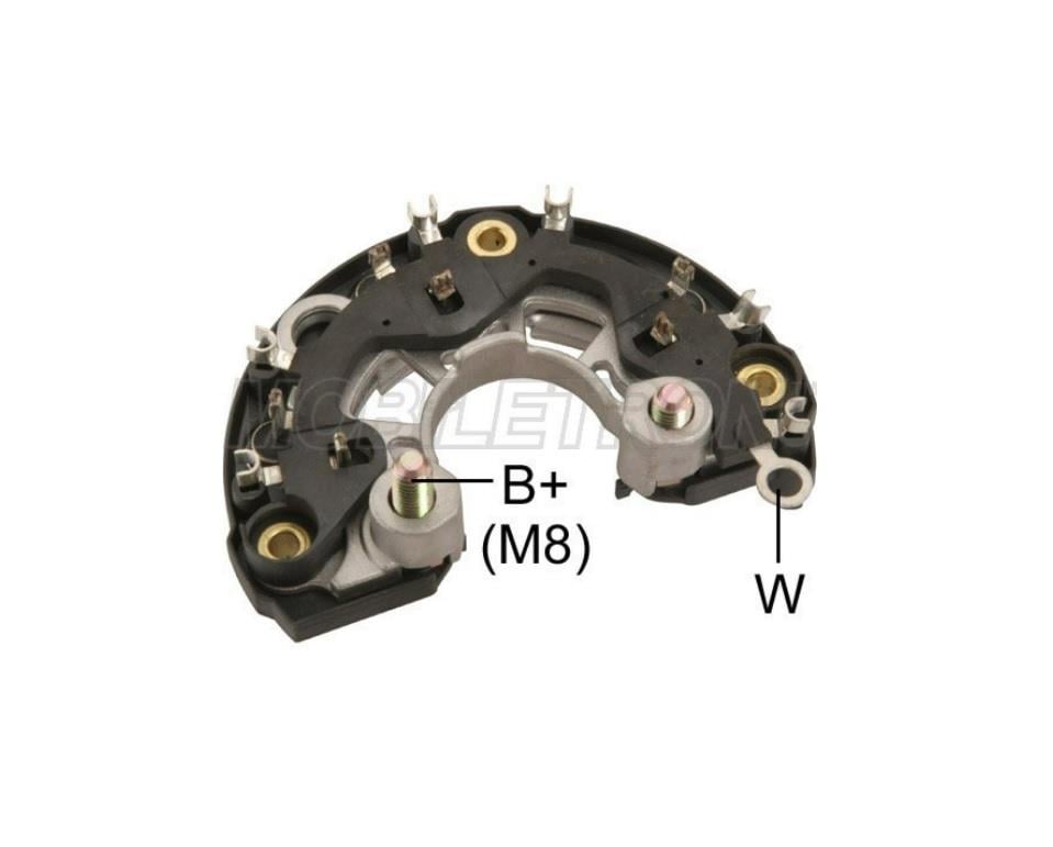 DİYOT TABLASI  BOSCH TİPİ F00M (YÜKSEK TİP) (SOL CIVATA UZUN)