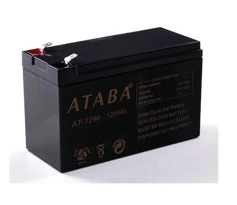 ATABA 12V 9 AH AKÜ KURU TİP (150*65*90) (BÜYÜK FİŞLİ) (2.45 KG)