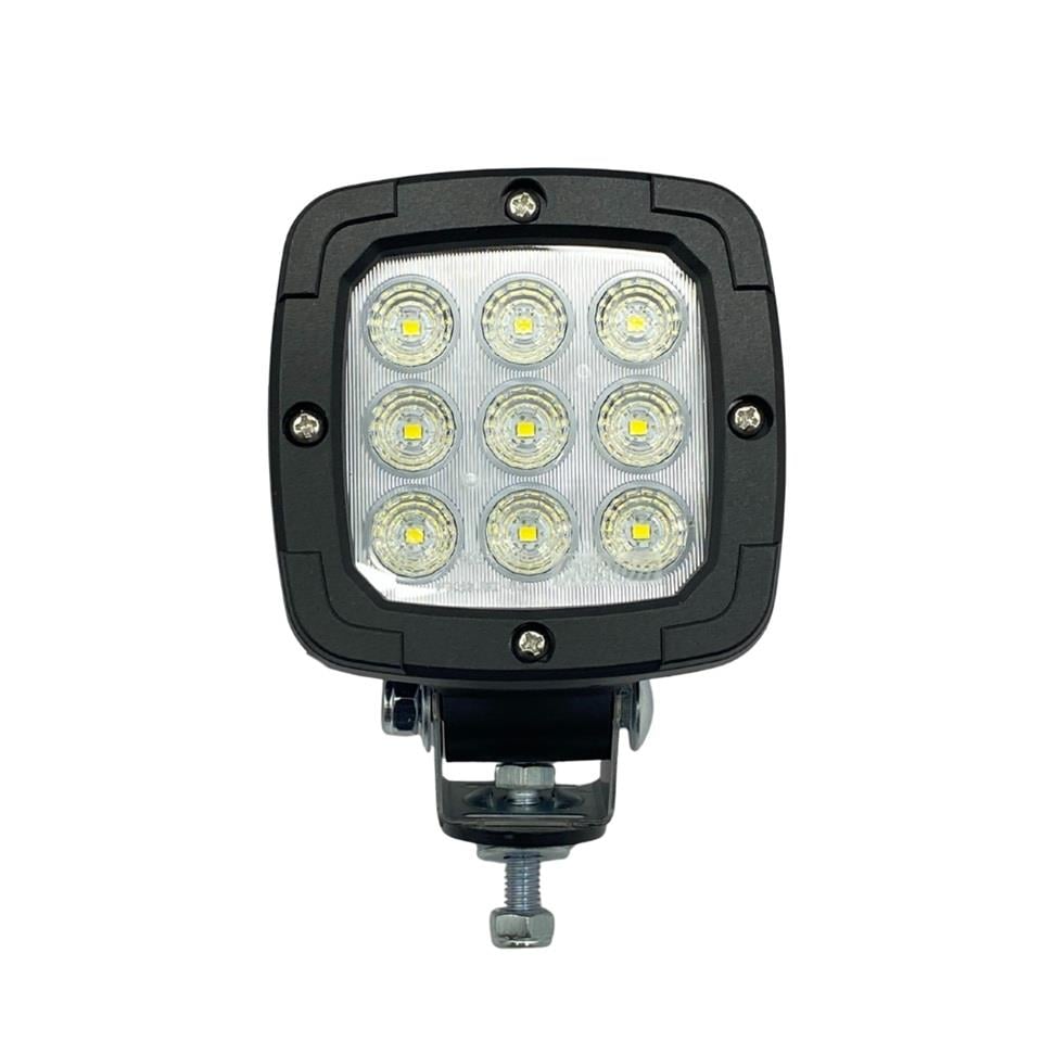 FRISTOM 12V-36V ÇALIŞMA LAMBASI 9-LEDLİ 650 LÜMEN (100*100 MM) E9