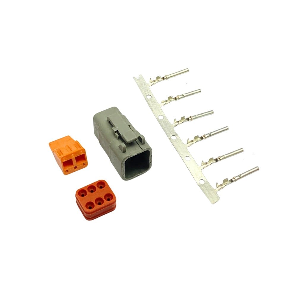 DEUTSCH SOKET (6 FİŞ KABLOSUZ) İŞ MAKİNESİ