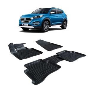 3D ARAÇ PASPASI (SİYAH) (4 PARÇA) HYUNDAI TUCSON 2015 >