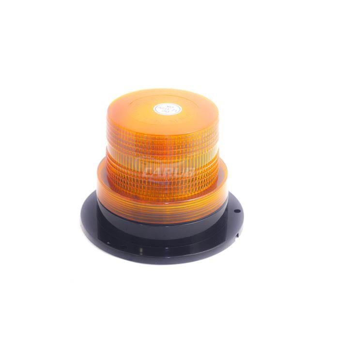 12V-110V ÇAKAR FLAŞ TEPE LAMBA MIKNATISLI KABLOLU LEDLİ (85*93 MM) SARI