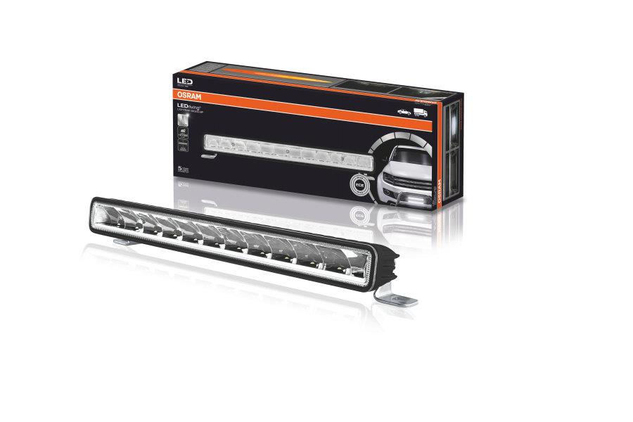 OSRAM 12V-24V LED BAR OFF-ROAD (12 LEDLİ) 29W 6000K 2600 LÜMEN TEK SIRA (270 MT MESAFE) (350*38 MM)