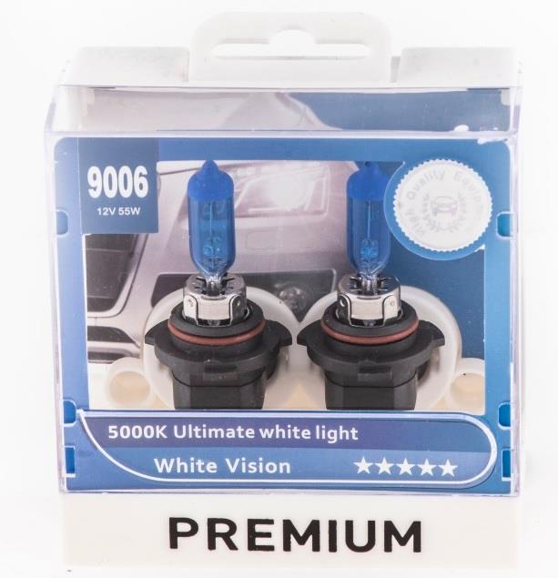 PREMIUM 12V HB4 AMPUL 55W BEYAZ IŞIK DIAMOND VISION 5000K (2 AD)