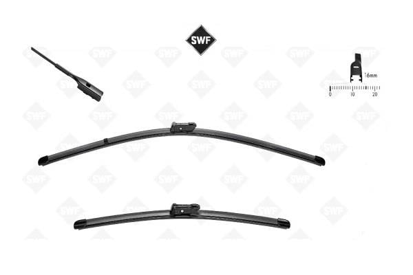 SWF SİLECEK SÜPÜRGESİ 650/530 MM AEROTWIN AUDI A6/A7-PORSCHE CAYENNE-VW TIGUAN/TOUAREG 
