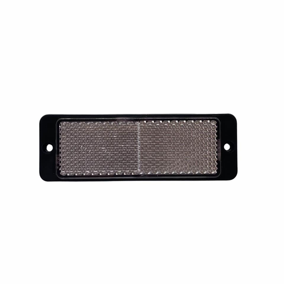 DİKDÖRTGEN REFLEKTÖR BEYAZ DELİKLİ (101*35 MM)
