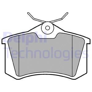 DELPHI ARKA FREN BALATASI AUDI-RENAULT-SEAT-SKODA-VW