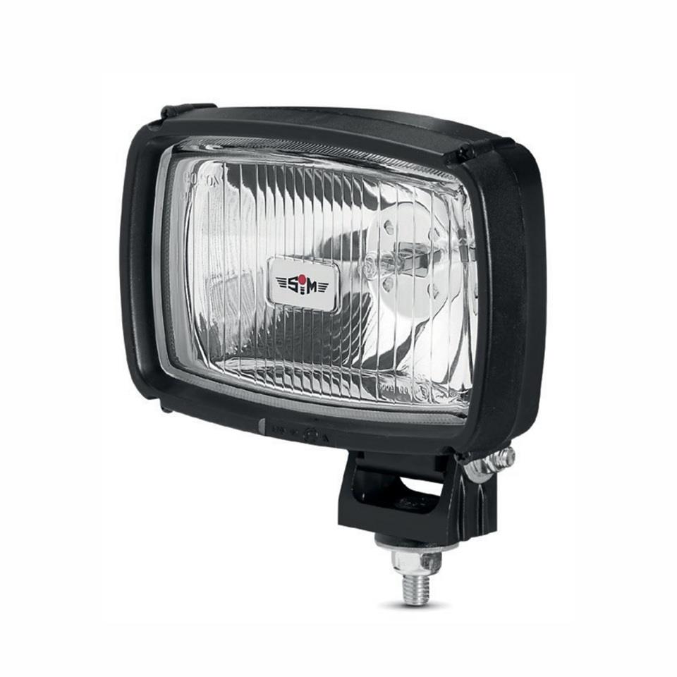 SİM ÇALIŞMA LAMBASI-FARI PLS (DİKDÖRTGEN) (ÇİZGİLİ CAM) (H3 AMPULSÜZ) (160*112 MM) FORKLİFT-İŞ MAK.