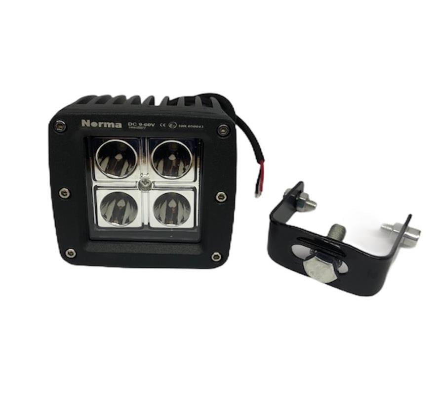 NORMA 9V-60V ÇALIŞMA LAMBASI KARE 4 X 3W POWER LEDLİ (82*75)