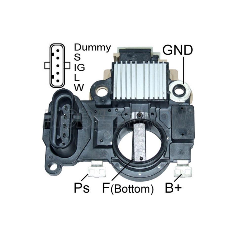24V KÖMÜRLÜ KONJEKTÖR MITSUBISHI TİPİ (5 FİŞ) (W-L-IG-S-D) (GENİŞ HAVUZ) FORD-RENAULT-VOLVO