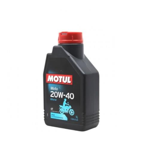 MOTUL MOTO 20W-40 MINERAL 4T MOTOR YAĞI (MOTOSİKLET) (1 LT)