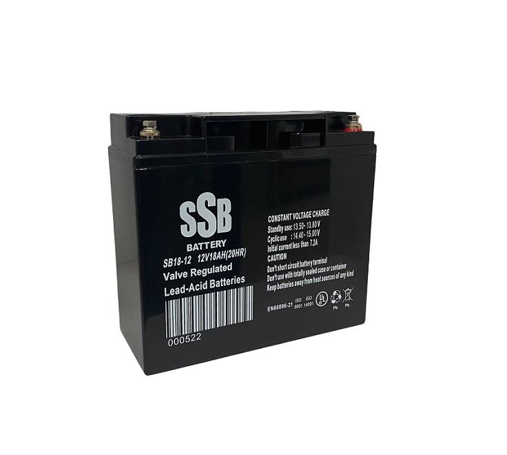 SSB 12V 18 AH AKÜ KURU TİP (180*76*167)