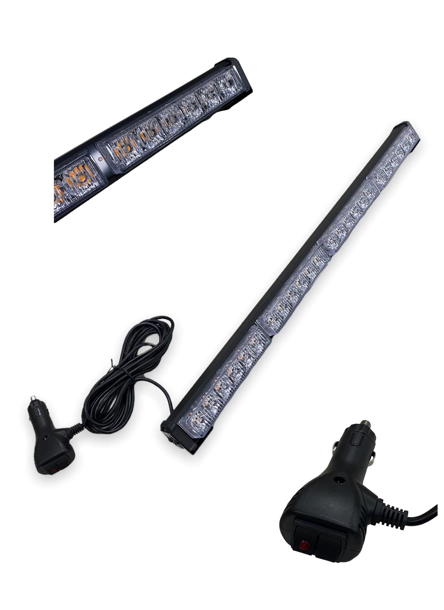 9V-36V LED BAR OFF-ROAD SARI ÇAKARLI (15 FONKSİYONLU) (ÇAKAR TEPE LAMBA) (60 CM)