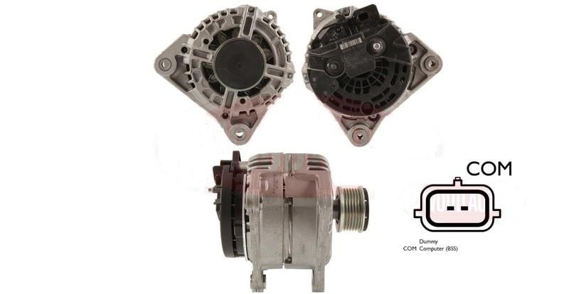 BOSCH 12V ALTERNATÖR DİNAMO 120 A (BSS) (ÇİFT FİŞ) (4 AYAK) RENAULT CLIO III/FLUENCE/KANGOO/MEGANE