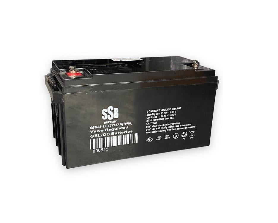 SSB 12V 65 AH JEL AKÜ (350*166*179) TSE'Lİ