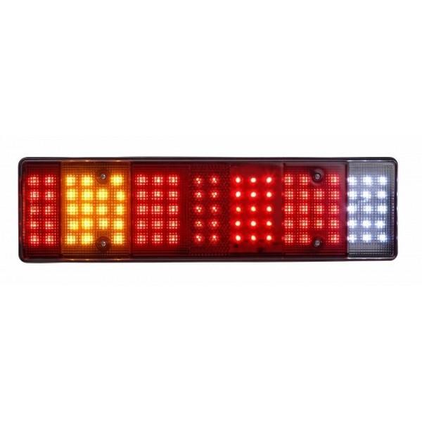 12V-24V STOP LAMBASI LEDLİ (7-FONKSİYONLU) (460*130*50 MM)