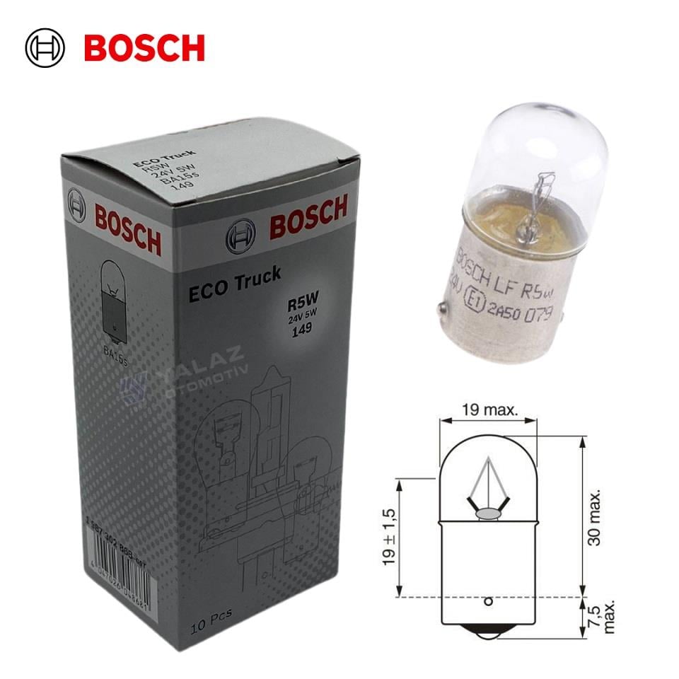 BOSCH 24V 67 AMPUL 5W (10 ADET)