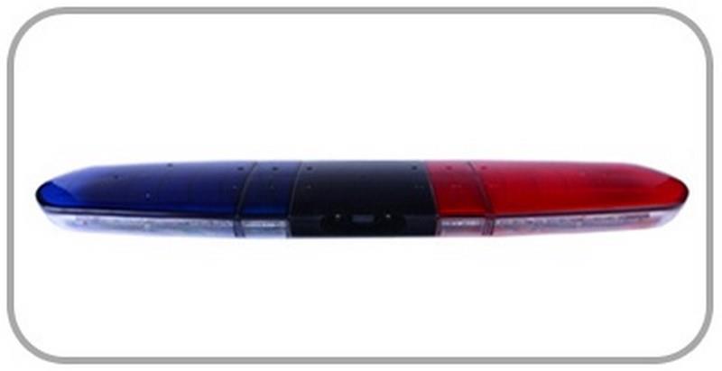 12V-24V POLİS TEPE LAMBASI LEDLİ 9 MOD (KIRMIZI-MAVİ) SİREN+HOPARLÖR+SOKAK LAMBALI+PROJEKTÖR 114 CM