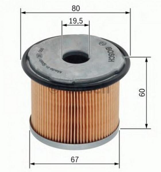 BOSCH YAKIT FİLTRESİ CITROEN BERLINGO