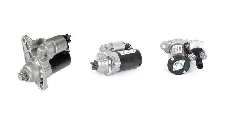 BOSCH 12V MARŞ MOTORU 10 DİŞ 1 KW TERS (OVAL SOKET) AUDI-SEAT-SKODA-VW BENZİNLİ