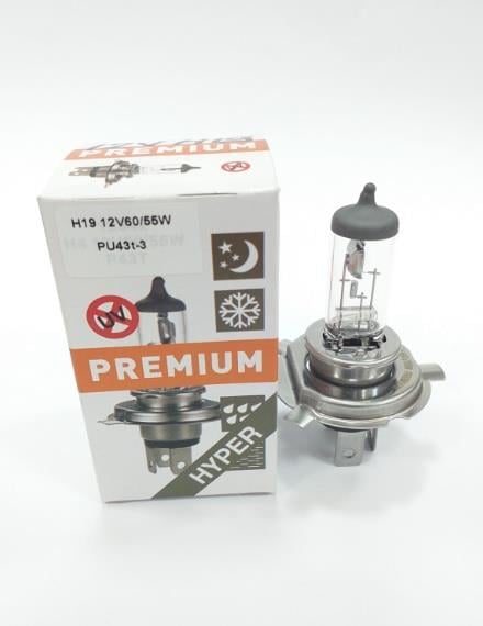 PREMIUM 12V H19 AMPUL PU43T-3 60/55W FORD