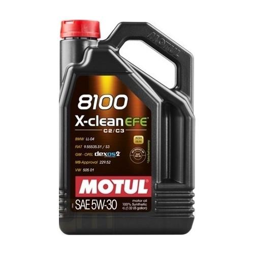MOTUL 8100 X-CLEAN EFE 5W-30 C2/C3 MOTOR YAĞI (4 LT)