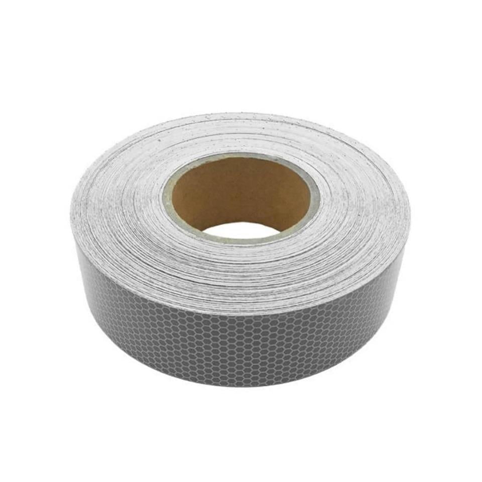 REFLEKTİF ŞERİT 55 MM BEYAZ (SERT YUZEY) (1 MT FİYATIDIR)