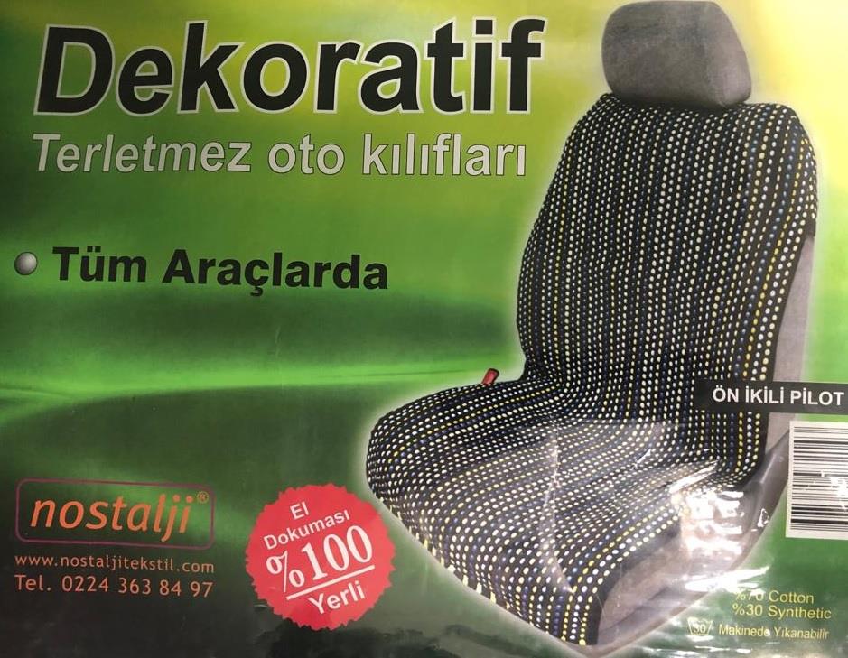 KOLTUK MİNDERİ (TERLETMEZ) (2 AD)