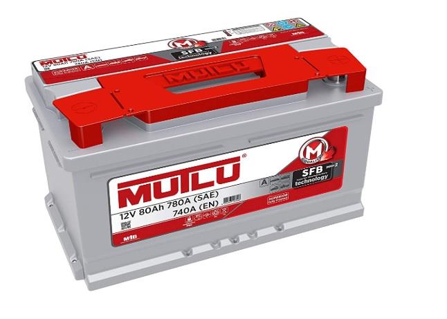 MUTLU 12V 80 AH AKÜ SFB 780 A (EN) (315*175*175) (ALÇAK)