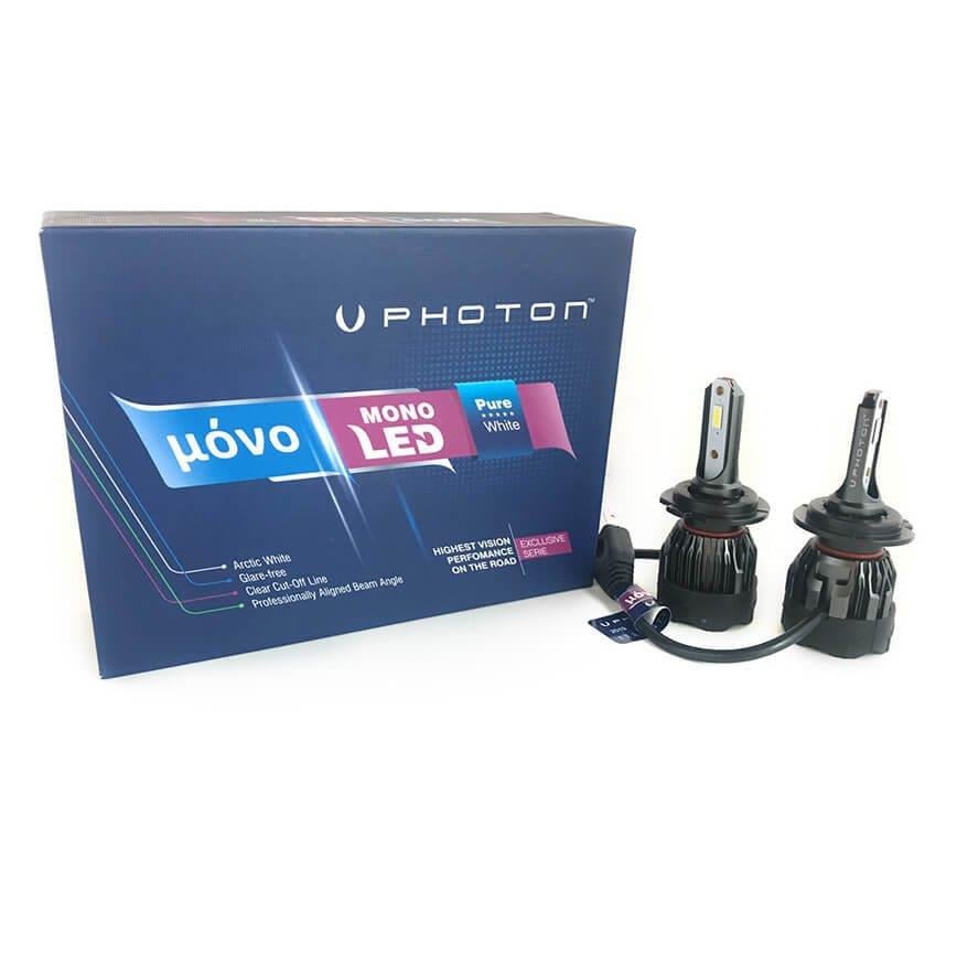 PHOTON 12V H7 CSP LED XENON FAR AMPUL SETİ 6500K 8000 LÜMEN