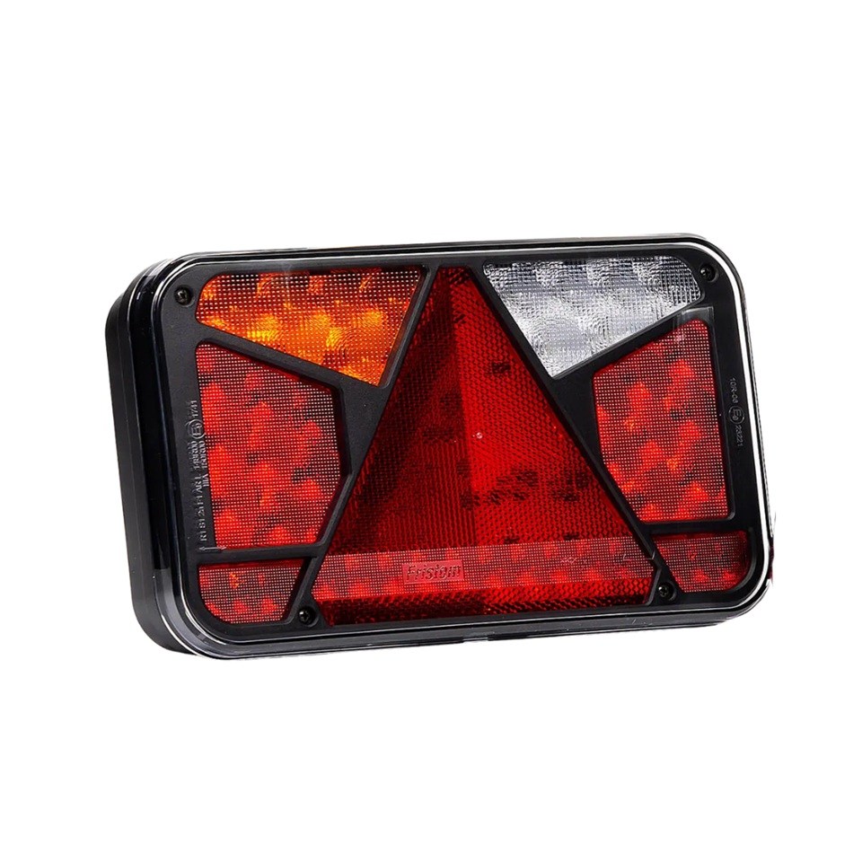 FRISTOM 10V-30V STOP LAMBASI (NEON LEDLİ) (7 FONKSİYONLU) (241*140*44 MM) E9 