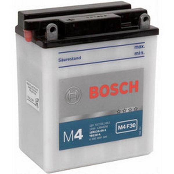 BOSCH 12V 12 AH MOTOSİKLET AKÜSÜ 165 A (EN) (136*82*162) (YB12A-A) (TERS KUTUP) (L)