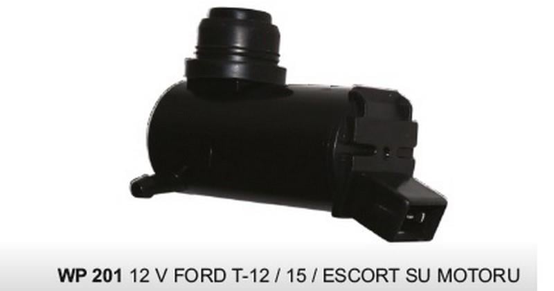 12V SU FISKİYE MOTORU TEK ÇIKIŞ (2 FİŞ SOKETLİ) FORD ESCORT/TRANSIT-TOYOTA HILUX