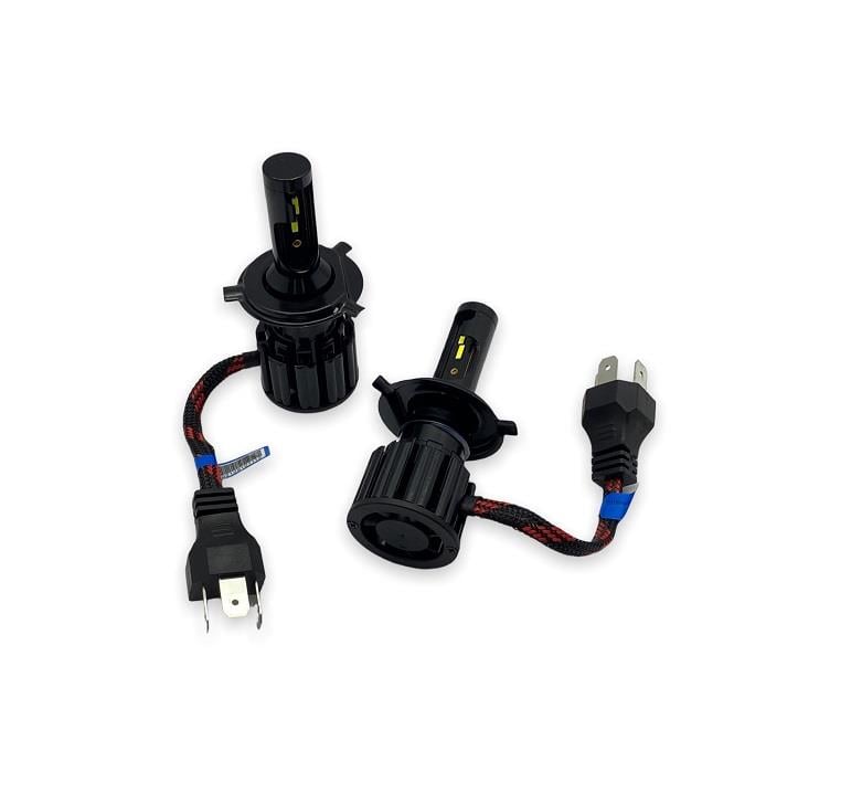 9V-32V H4 CSP LED XENON FAR AMPUL SETİ 50W 6500K 15000 LÜMEN
