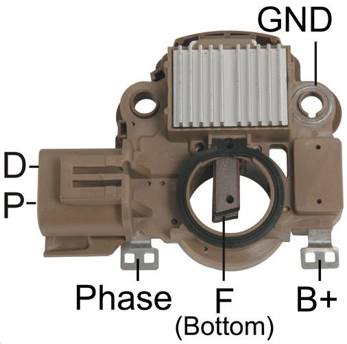 12V KÖMÜRLÜ KONJEKTÖR MITSUBISHI TİPİ (MEKSEFELİ) (D/P)  MAZDA 323/626/B2500