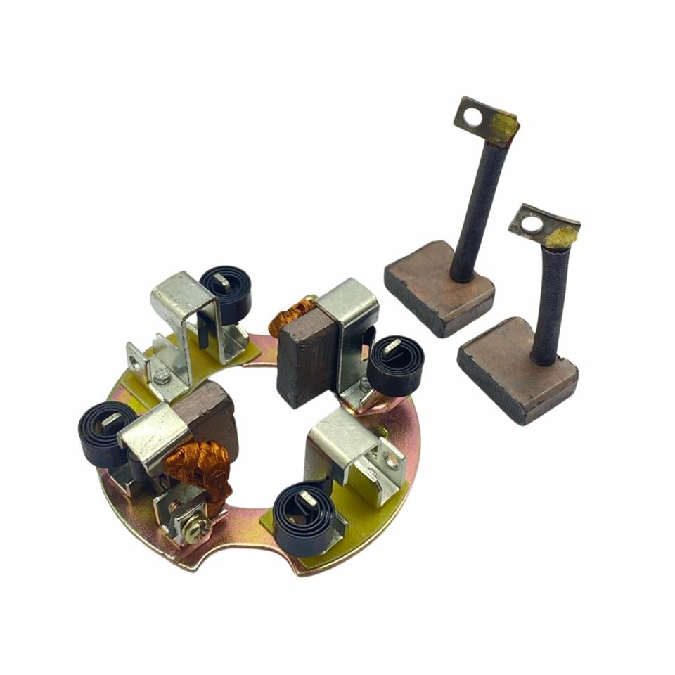 24V MARŞ KÖMÜR YUVASI NIKKO TİPİ (4 KÖMÜRLÜ) ATLAS COPCO-KOMATSU PC200/PC300