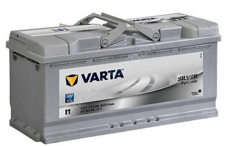 VARTA 12V 110 AH AKÜ SILVER DYNAMIC CCA 920 A (EN) (393*175*190) 