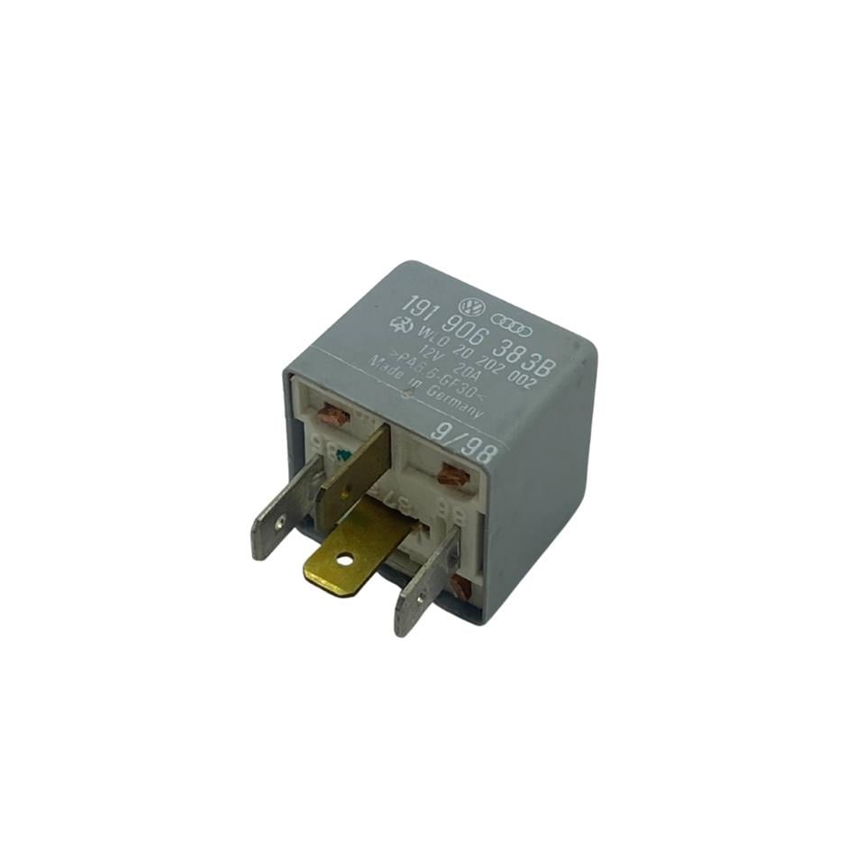 12V RÖLE 4 UÇLU 20 A (94) (30-85-86-87-87a) AUDI-SEAT-SKODA-VW OEM GERMANY