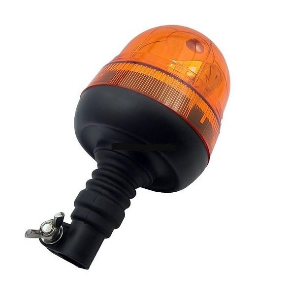 12V-24V ÇAKAR TEPE LAMBA 40 LEDLİ 16W BORU TİP 3 FONKSİYONLU (240*128 MM) SARI