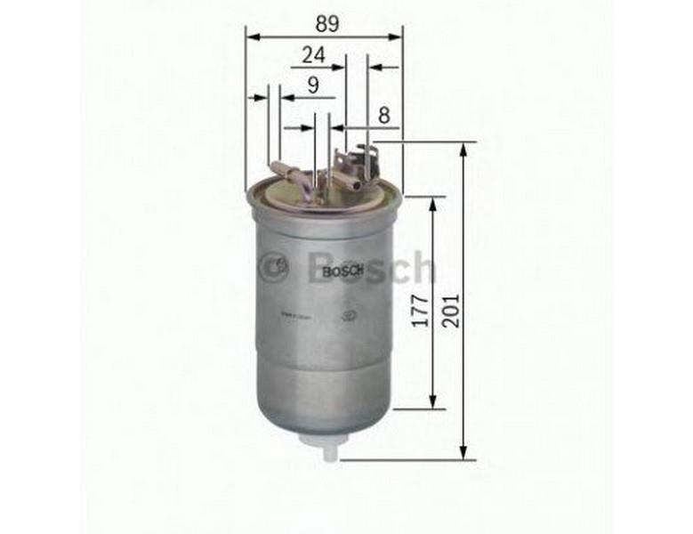 BOSCH YAKIT FİLTRESİ AUDI/VW/SEAT