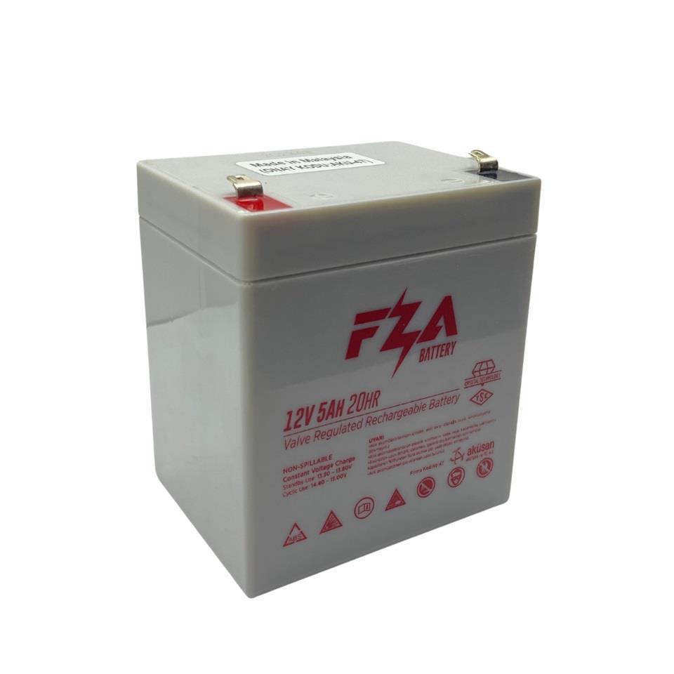 FZA 12V 5 AH AKÜ KURU TİP (90*70*101) (1,34 KG) TSE'Lİ