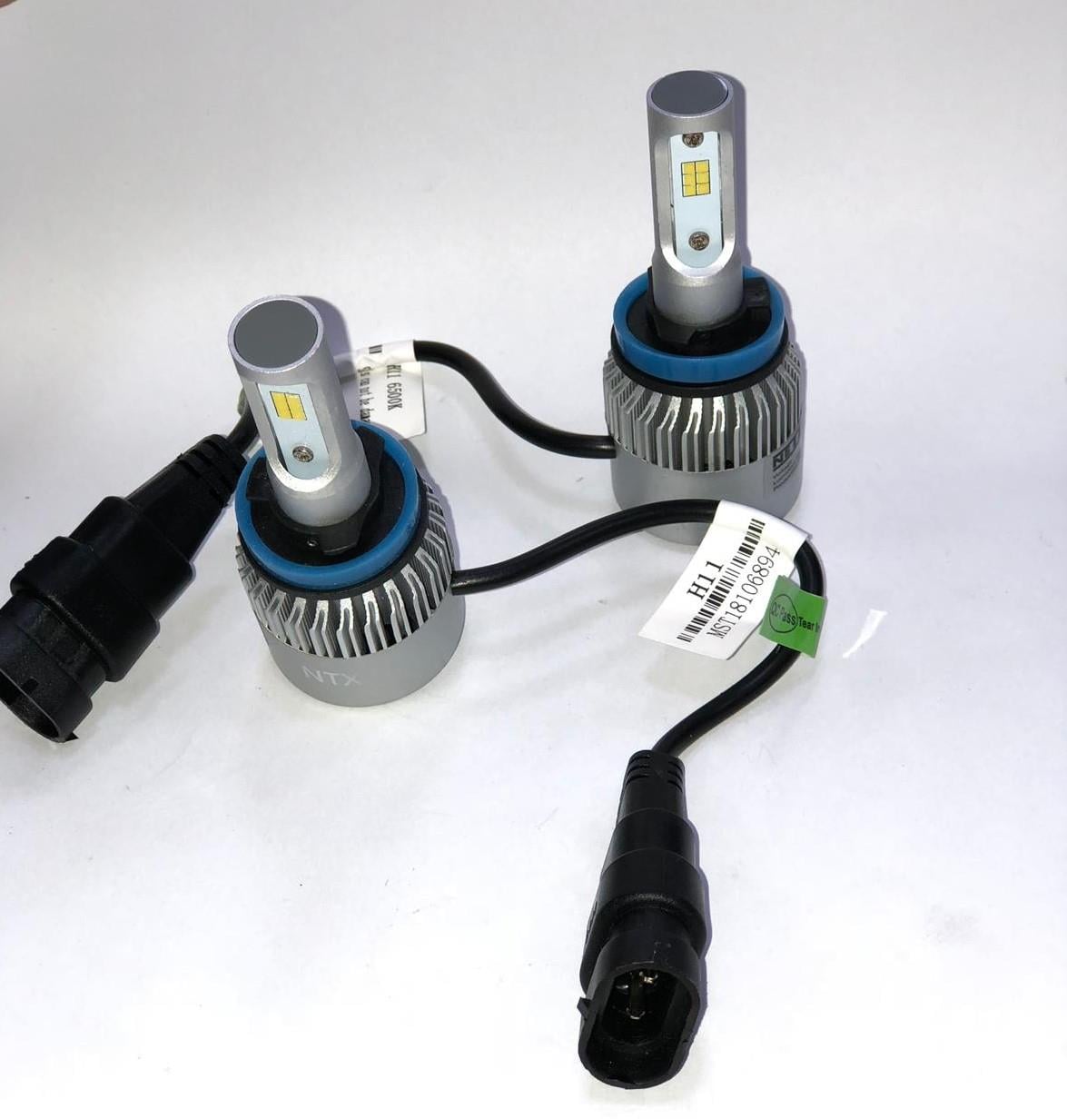 9V-32V H11 XENON LED FAR AMPUL SETİ SÜPER ODAK 6500K 8000 LÜMEN CSP LED