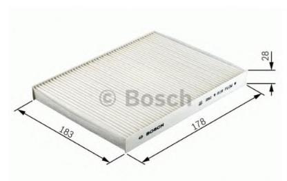 BOSCH POLEN FİLTRESİ HONDA JAZZ 1.4 2002-2008