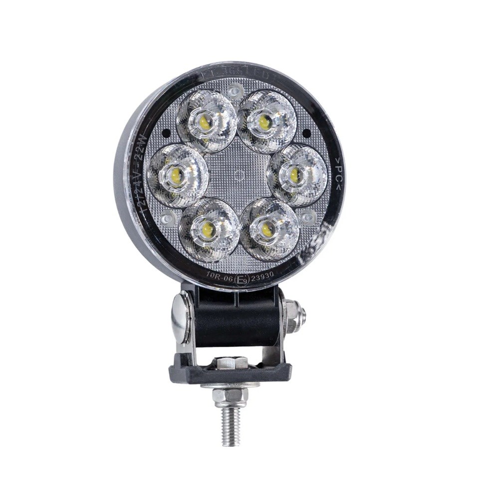 FRISTOM 12V-24V ÇALIŞMA LAMBASI 6-LEDLİ 5700K 1600 LUMEN (125*90 MM)