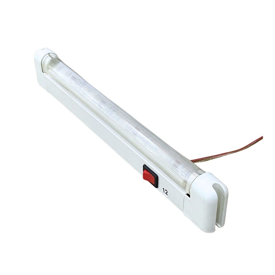 12V FLORESAN TAVAN LAMBASI ANAHTARLI 8 W ANAHTARLI BEYAZ (30 CM)